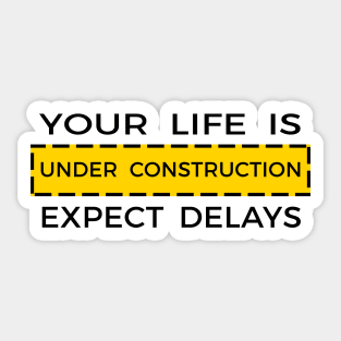 Under Construction Sticker